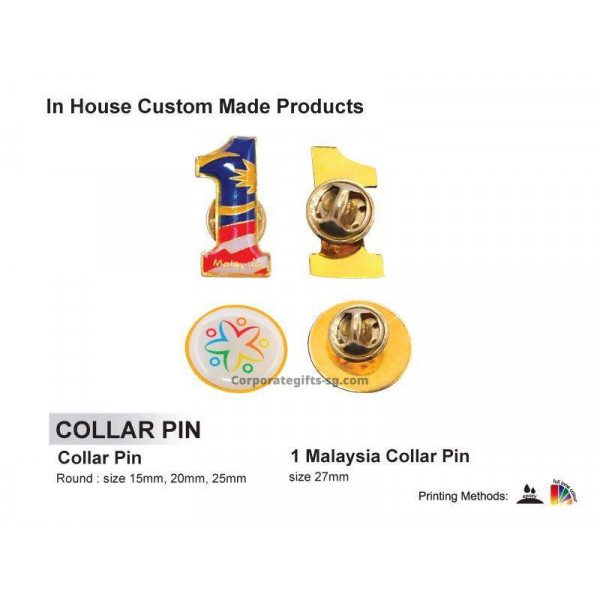 COLLAR PIN In House Custom Made Products